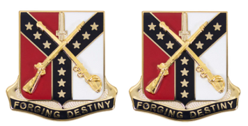 Army crest - 61st Cavalry Regiment Motto - Forging Destiny