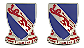 Army crest - 502nd Infantry Regiment Motto - STRIKE