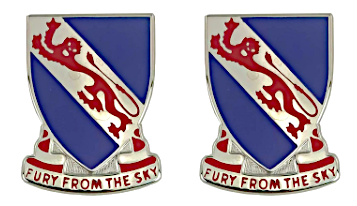 Army crest - 502nd Infantry Regiment Motto - STRIKE