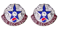 Army crest - 502nd Surgical Hospital Motto - Non Secundus