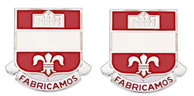 Army Crest - 315th Engineer Battalion Motto - Fabricamos