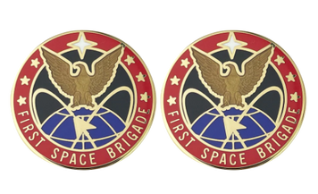 Army crest - 1st Space Brigade Motto - First Space Brigade