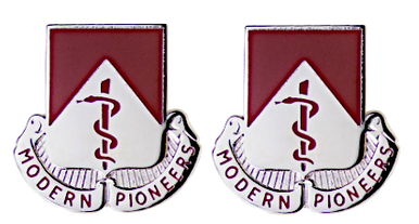 Army crest - 47th Support Battalion Motto - Modern Pioneer