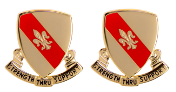 Army crest - 4th Support Battalion  Motto - Strength Through Support