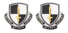 Army Corps Crest - Cyber Regiment Motto - Defend Attack Exploit 