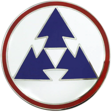 3rd Sustainment Command Combat Service Identification Badge (CSIB)