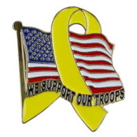 Lapel Pin - We Support Our Troops