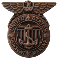 Lapel Pin - Merchant Marine Honorable Service