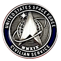 Lapel Pin - U. S.  Space Force Civilian Service