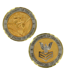 Navy Challenge Coin E6 Petty Officer First Class 
