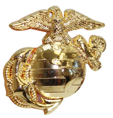 Pet Insignia Rank Charm - Large Enlisted Eagle, Globe and Anchor