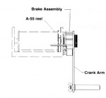 Sounding Reel Drag Brake, A-55