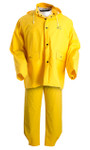 Onguard Three-Piece Rainsuit, 34in - 36in Chest, With Bib Overalls