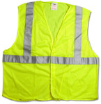 ANSI Class 2 Mesh Safety Vest, Lime, Size XXL/XXXL