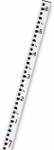 Crain® Metric SVR Rectangular-Oval Rod, Philadelphia Style, 7.6m, Meters/dm/cm