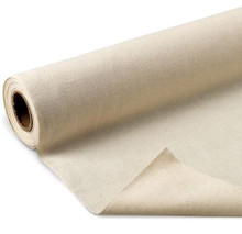 FABRIC CANVAS 68" - 72" WIDE , 25M BOLT 100% COTTON NATURAL