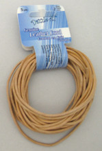 LEATHER CORD NATURAL ROUND 2mm 5yds DAZZLE-IT