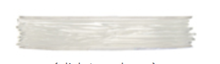 STRETCH BEAD CORD CLEAR 1mm DAZZLE-IT