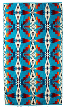 BATH TOWEL JACQUARD TUSCAN TURQUOISE PENDLETON