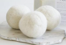 LAUNDRY 3PC WOOL DRYER BALLS IN CLOTH BAG