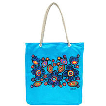 ECO-BAG "FLOWERS AND BIRDS" NORVAL MORRISSEAU