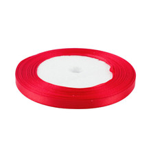 SATIN RIBBON BY THE ROLL 1/8" 50m DESIGN RED (#203-3-008)