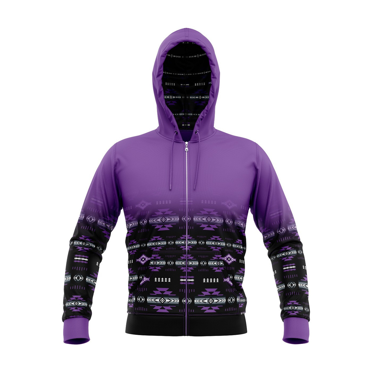 neon purple sweatshirt