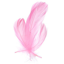 FEATHERS GOOSE 5-7" PINK DAZZLE-IT
