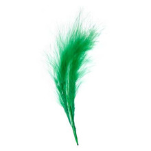 FEATHERS MARABOU 4-6" GREEN DAZZLE-IT
