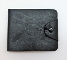 LEATHER WALLET WOLF 3.5X4.5 ASSTORTED-COLORS