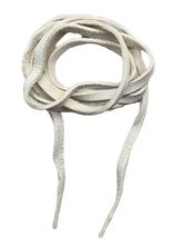 DEER LACE STRIP WHITE 30-36" LEATHER