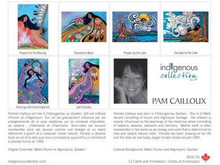GREETING CARDS 12PK PAM CAILLOUX 4" X 6"