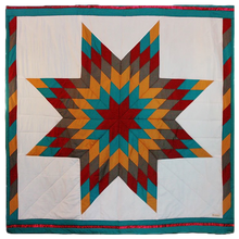 ARTISAN STAR BLANKET INDIGENOUS MADE QUEEN SIZE-TRADITION