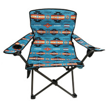 LAWN CHAIR MED TURQUOISE 260LBS