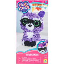 PLUSH CRAFT RACCOON 490PCS