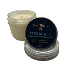 EVER DEADLY BODY BUTTER 4oz PEPPERMINT WHIPPED