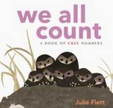 CREE BOARD BOOK WE ALL COUNT CREE BY JULIE FLETT
