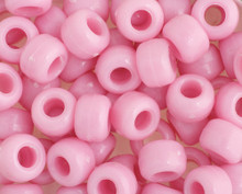 CROW BEADS PLASTIC #10 1000pc 9mm OP.PINK