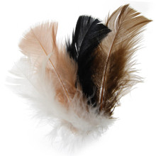 FEATHER PLUMES 4-6" 20gr NATURAL MIX