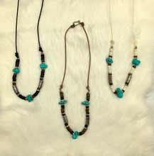 TURQUOISE SHELL NECKLACE