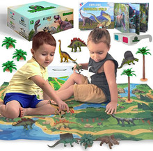 3DINOSAURS3D GLASSES MAP & BOOK