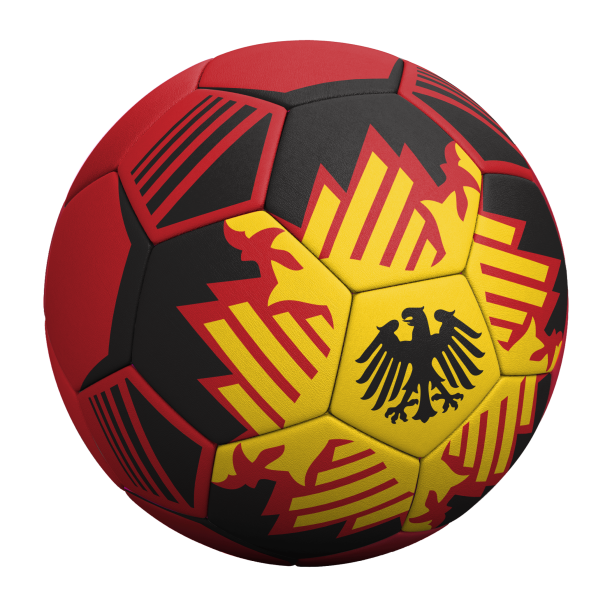 SOCCER BALL NO. 5 GERMANY Western Varieties