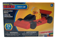 MAKE-IT BLOCKS RACE CAR 24PCS