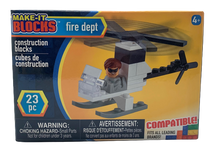 MAKE-IT BLOCKS FIRE DEPT 23PCS