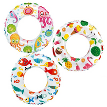 SWIM RING 20" LIVELY PRINT ASSORTED