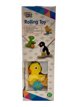 ROLLING TOY ASST REAL WOOD TOYS