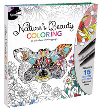 NATURE'S BEAUTY COLORING BOOK