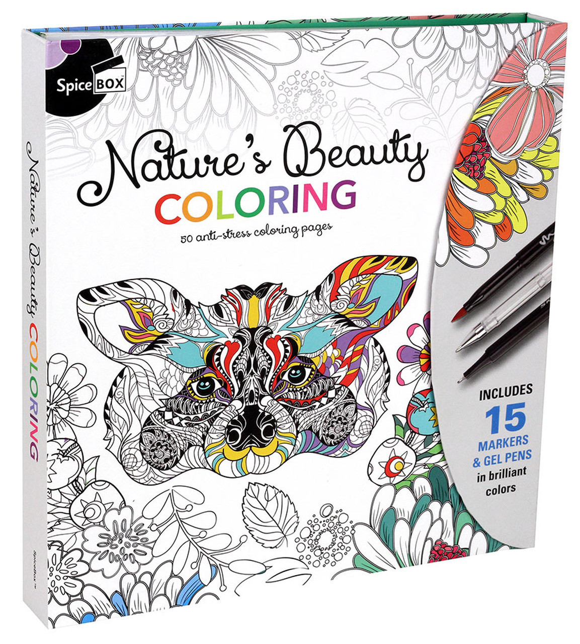 NATURE'S BEAUTY COLORING BOOK - Western Varieties
