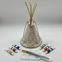 TEEPEE 7" HAND MADE CRAFT KIT INDIGENOUS MADE