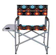 DIRECTOR CHAIR SHORT THUNDER SPIRIT WITH TABLE BLACK